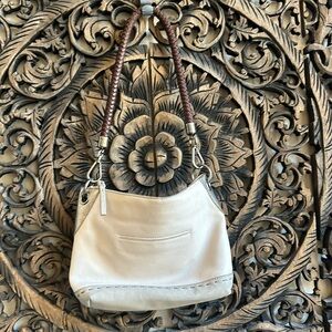 The Sak Indio Shadow Sparkle Leather Color Block Hobo Bag
